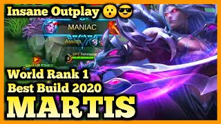 MARTIS BEST BUILD, MARTIS MOBILE LEGENDS, MARTIS GAMEPLAY, SEASON 17, MARTIS MANIAC, 2020 MLBB