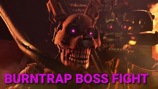 FNAF Security Breach: Burntrap Boss Fight + Ending