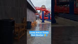 What was your quietest ever visit to a theme park? 🤔 #themepark  #britishweather #rollercoaster