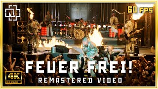 Rammstein Feuer Frei! 4K 60FPS Remastered music video Русские субтитры