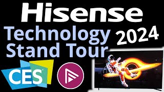 Hisense Stand Tour at CES 2024