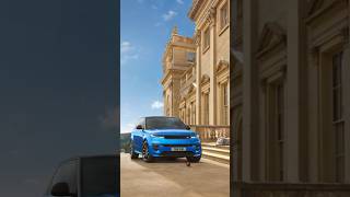 Range Rover Sport in Velocity Blue, featuring Theo James.#RangeRover #Range Rover Sport