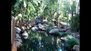 Kershaw gardens small waterfall and pond