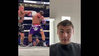 Jake Paul knocked out Mike Perry #jakepaul #mikeperry #youtube #shorts #viral #fyp