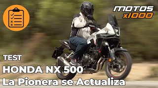 TEST Honda NX500 Actualizando la pionera | Motosx1000