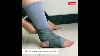 Dr. Ortho's Ankle Binder | Supports Weak, Sore, & Injured Ankles | Suitable for Daily Use | 2022