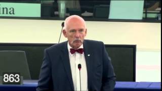 Janusz Korwin-Mikke miażdży Islam i uchodźców