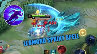 Leomord sprint spell with secret build be like;