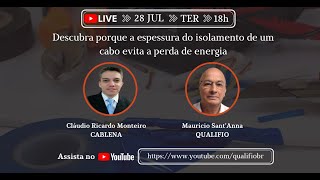 Descubra porque a espessura do isolamento de um cabo evita a perda de energia #eficienciaenergetica