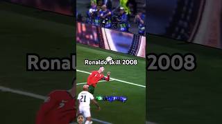 Ronaldo skills 2008 #football #cr7 #edit #worldcup #manchesterunited #soccerworld #shorts #short