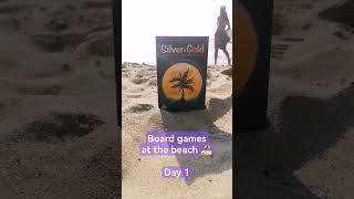 Board games at the beach 🏖️ Day 1 #boardgames #pirates  #boardgamegeek #boardgaming #bggcommunity