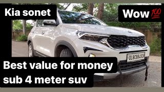 Kia sonet best value for money variant. 😎