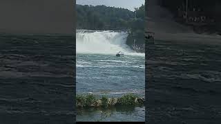 The Rhine Falls is the largest in Europe. Switzerland. #travel #nature #spring #history