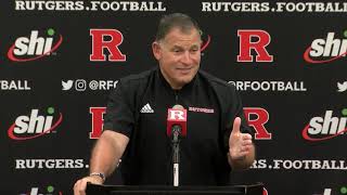 Rutgers head coach Greg Schiano week 3 press conference - Delaware