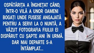 Ospătărița a înghețat când, într-o vilă a unor oameni bogați unde fusese angajată pentru a servi la