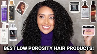 Best Hair Products for Low Porosity Natural Hair of 2022! Shampoos, Conditioners, Butters & More!