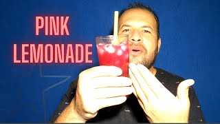 Fiz Pink Lemonade muito refrescante e delicioso