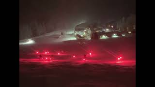 Skiing is in my DNA by Krista Gilbert.  Our New Year's Eve Torchlight Ski.