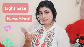 Light base | Makeup Tutorial |Basant panchami Special ❤ || Rituals