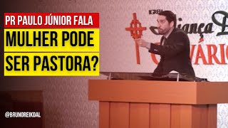 REACT PASTOR FALA SE PASTORA PODE SER PASTORA