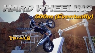 Hard Wheeling 500m (Eventually!)!!! Trials Fusion