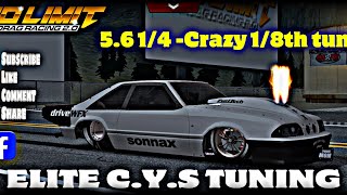 5.6 fox body mustang retune 1.6.1 iOS “chucks death trap” No limit drag racing.  (Read description)