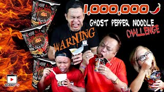 Ghost Pepper Noodle Challenge (GSTV) Pedas Gila!