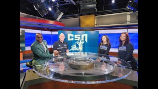 CSN Coyotes Head Coach Dan Savage along with players Aaliyah Ibarra & Leah Mitchell talk Vegas hoops