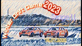 14/01/2023 Winter Drift Game 2023, stage 2, winter house mix 2023 (groove, tiesto, aoki)