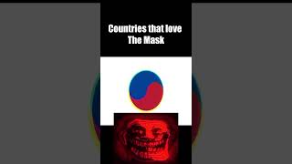 Countries that LOVE the mask! ♥ #trending #viral #memes #shorts