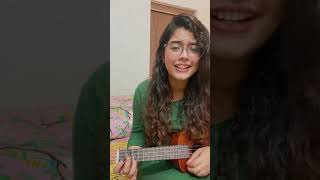 Sawaar loon ~ Ukulele short cover | Keerthana sk | Lootera