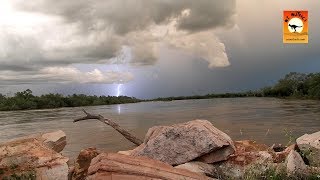 Lightning and nature show - Wet season storm - the Kimberley, Western Australia