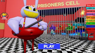 JAX BARRY'S PRISON RUN Obby New Update - Roblox All Bosses Battle FULL GAME #roblox