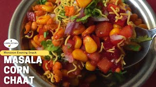 #107 Masala Corn Chaat | Monsoon Evening Chat | Healthy and Fun Snack