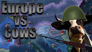 Hearts of Iron IV Polish Cow takes over Europe