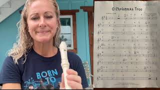 O Christmas Tree for recorder from Music K8