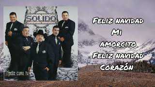 SÓLIDO - FELIZ NAVIDAD MI AMORCITO (LETRA)