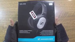 Наушники Sennheiser HD 206 Black - отзывы в Плеер.Ру