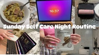 My Sunday Self Care Night Routine**vlog✨