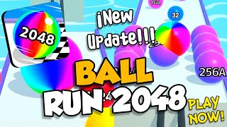 BALL RUN 2048 - ALL LEVELS GAMEPLAY WALKTHROUGH/ LAST LEVEL!