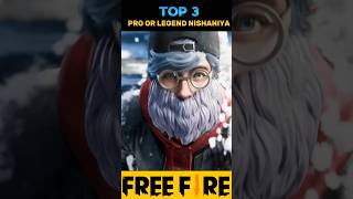 Garena FreeFire! Pro OR Legend Nishaniya In FF 🤔😱 #shorts #trending #totalgaming