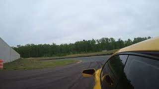 Lamborghini Huracán with McLaren GT Warming Up at Dominion Raceway