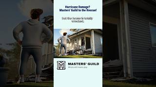 Hurricane Damage? Masters' Guild to the Rescue! #mastersguild #homerepair #hurricanedamage