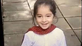 Ananya Pandey Shares a cute Video of Childhood on Mothers Day