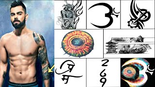 Virat Kohli Body Tattoo Designs |विराट कोहली बॉडी टैटू डिजाइन |#viratkohli