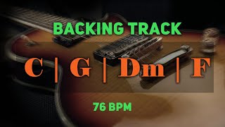 C Major Backing Track | Ballad 76 Bpm |