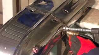 Part 3 Custom C10 Rear Bumper | Narrow Bumper Fabrication