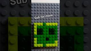 #lego #animation #speedbuild #minecraft #pixelart #green #slime #cube #shorts