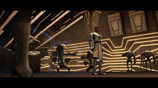 Kenobi Vs droids on the Malevolence