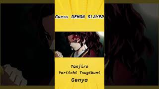 Guess Demon Slayer